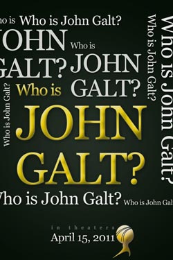 Official iPhone Wallpaper - Who is John Galt?