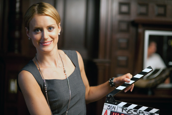 Photo of Taylor Schilling in the role of Dagny Taggart in part 1 of the "Atlas Shrugged" trilogy