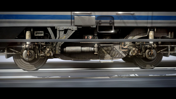 Photo of VFX - Train on the rails made of Rearden Metal