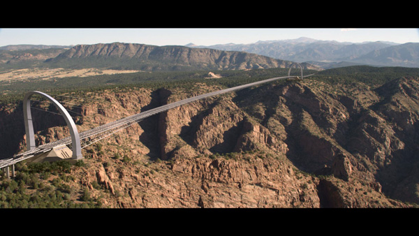 Photo of VFX - The new Wyatt Junction bridge made of Rearden Metal