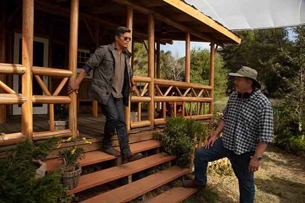 Photo of Esai Morales and John Putch