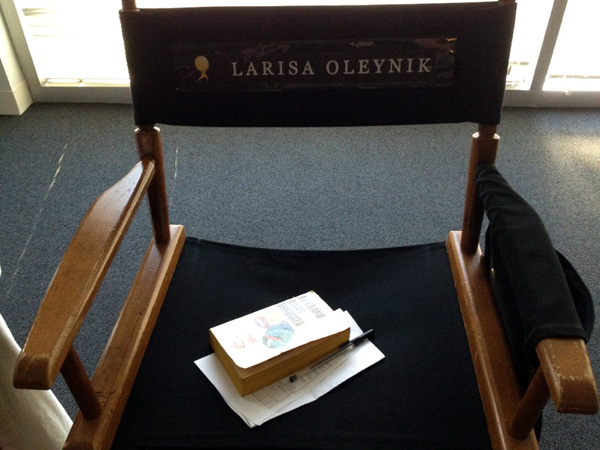 Photo of Larisa Oleynik's (Cheryl Brooks') director chair