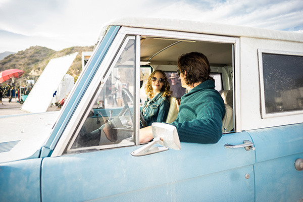 Photo of Dagny Taggart and John Galt in Galt's Gulch