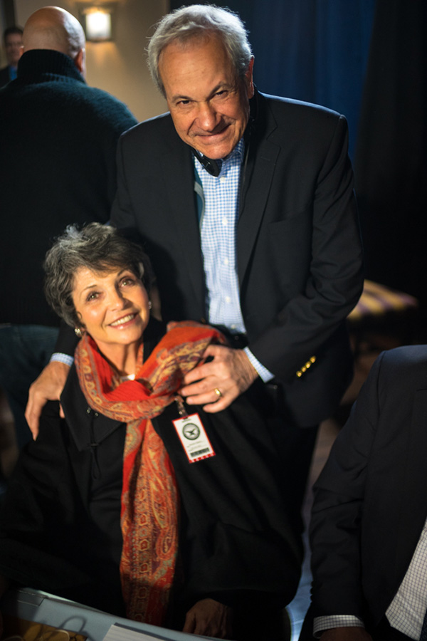 Photo of Joan Carter and John Aglialoro