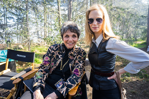 Photo of Joan Carter and Laura Regan