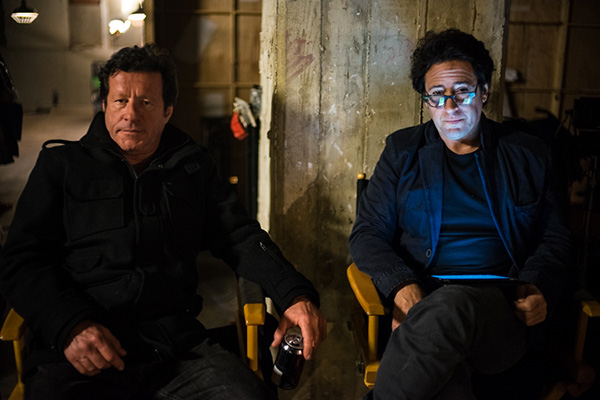 Photo of Joaquim de Almeida and Rob Morrow