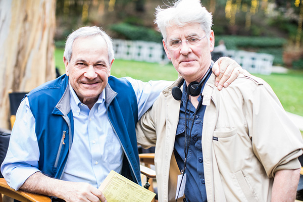 Photo of John Aglialoro and David Kelley