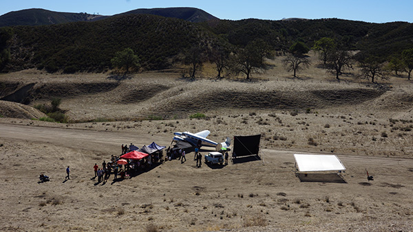 Photo of John Galt's plane - returning Dagny Taggart from Galt's Gulch