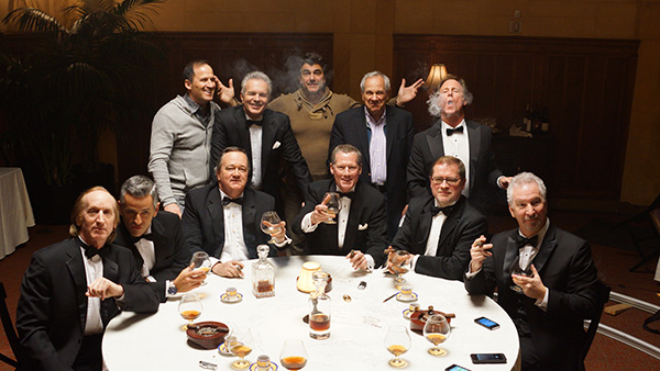 Photo of villians at Wayne Falkland dinner